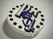 PRPL GHST 3D Croc Charm