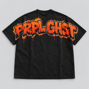 Child's Pay black tee back design mockup