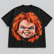 Child's Pay black tee front design mockup